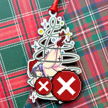 Load image into Gallery viewer, Cyber Christmas - Ornament Pin (4-inch)