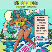 Load image into Gallery viewer, Surfing Brazilian Miku (4.5-inch)