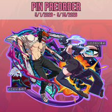 Load image into Gallery viewer, Saw &amp; Bomb Battle Pin (5-inch wide)
