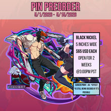 Load image into Gallery viewer, Saw &amp; Bomb Battle Pin (5-inch wide)
