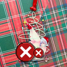 Load image into Gallery viewer, Cyber Christmas - Ornament Pin (4-inch)
