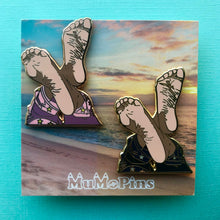 Load image into Gallery viewer, Feet Pin (1.5 inch)
